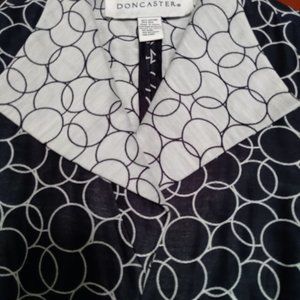 Doncaster Lightweight Navy Blue Jacket Size 14